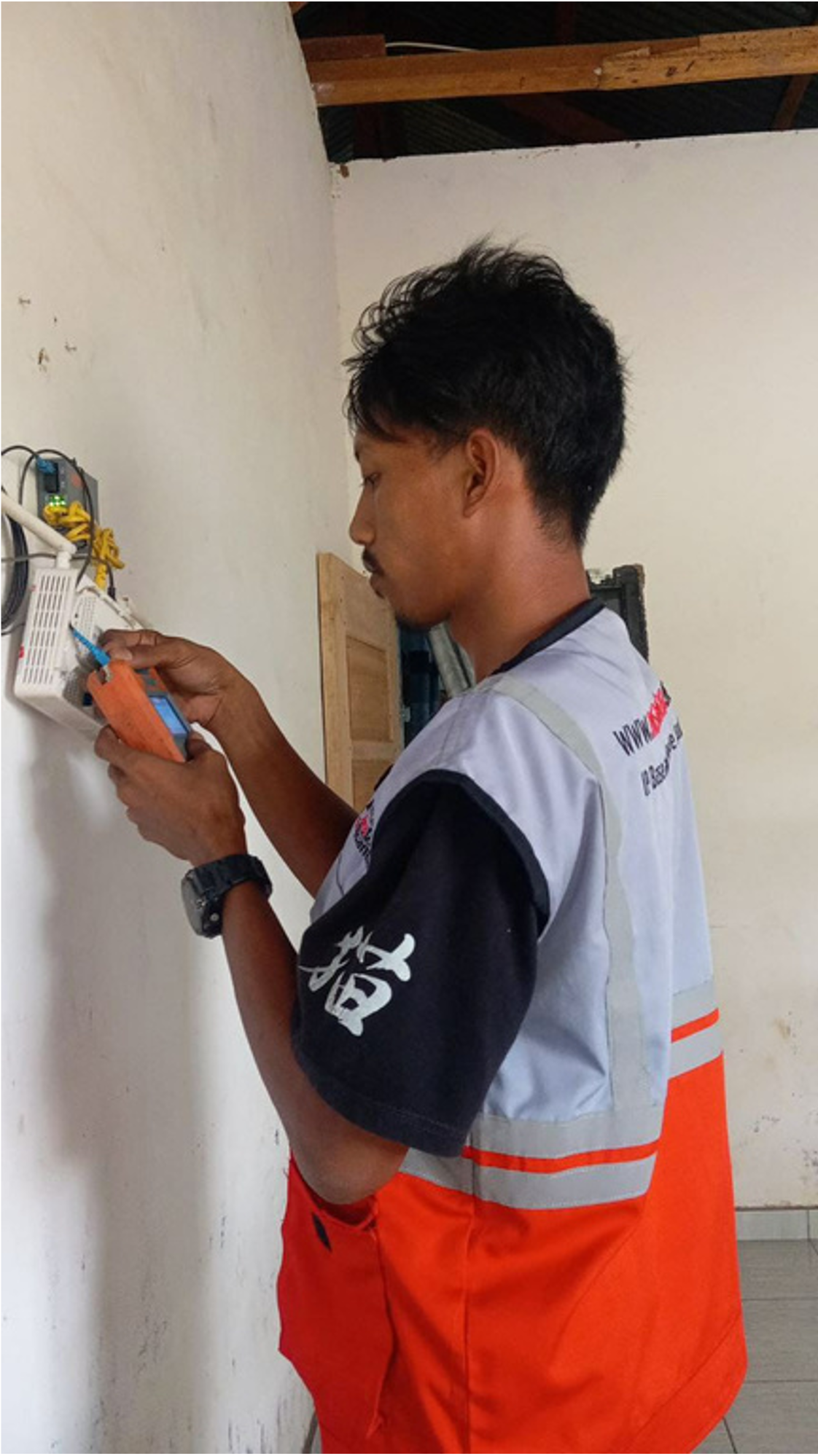 Uji Coba Redaman Jaringan